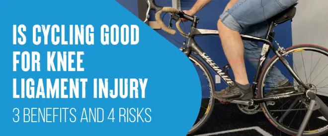 Benefits and risks of cycling for knee ligament injuries