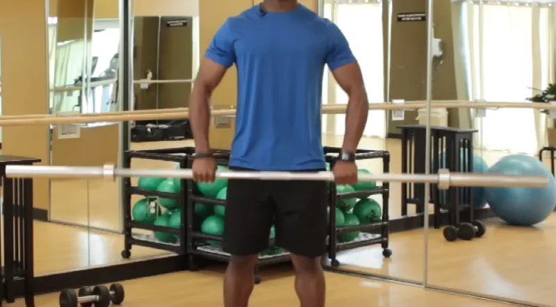 Strengthen neck for cycling upright rows