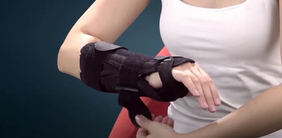 Splinting or Bracing