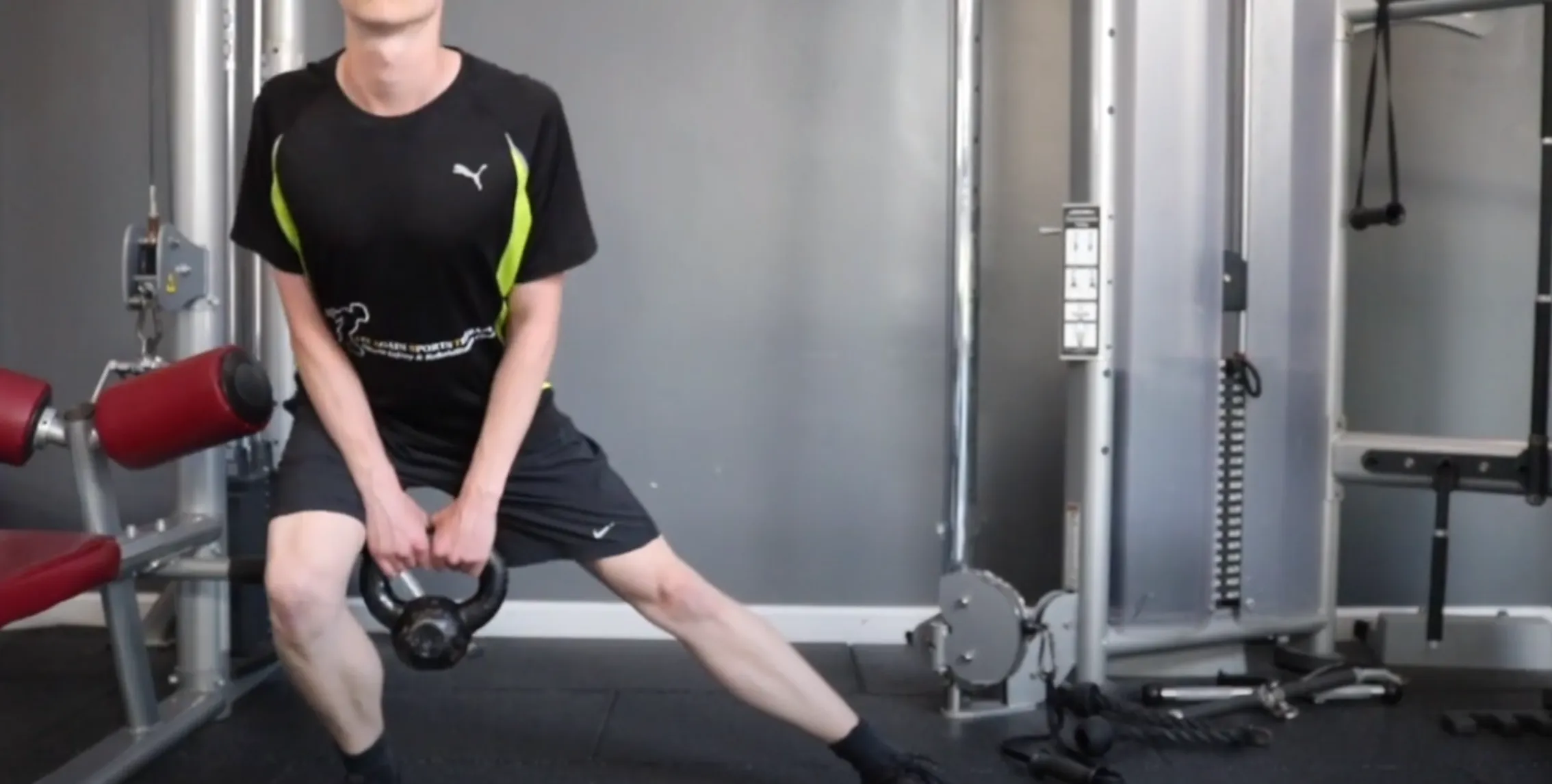 Lunges with walking adductors