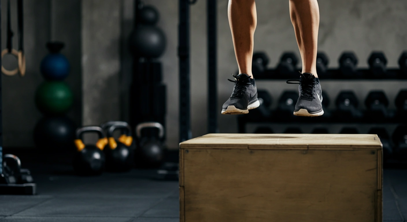 Box Jumps for Cyclist Legs