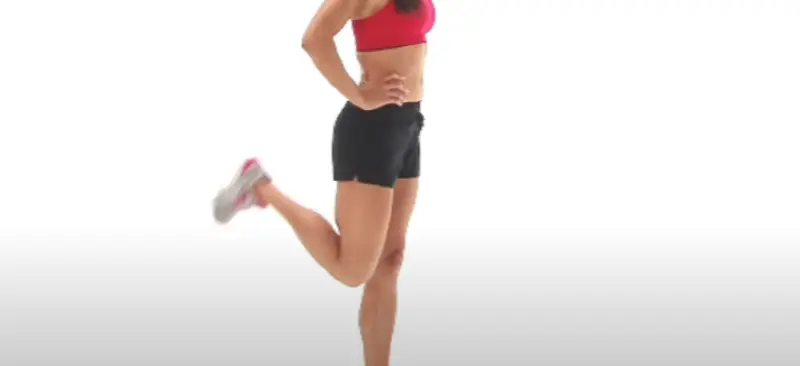 Balance Leg Standing Stretch