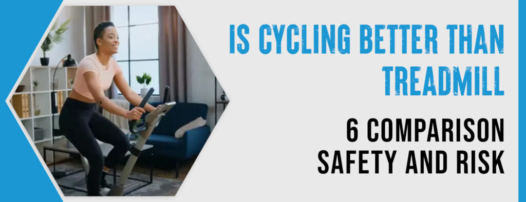 Compared to running on a treadmill, bike riding has 6 advantages