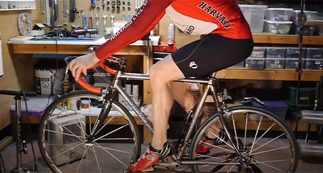 Exercising intensity and duration gradually increased
