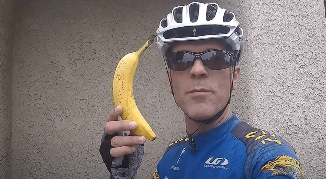 Prior to cycling, eat a light snack.