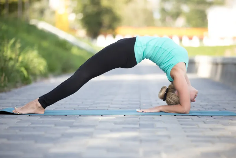 Yoga poses for cyclists with neck and shoulder pain