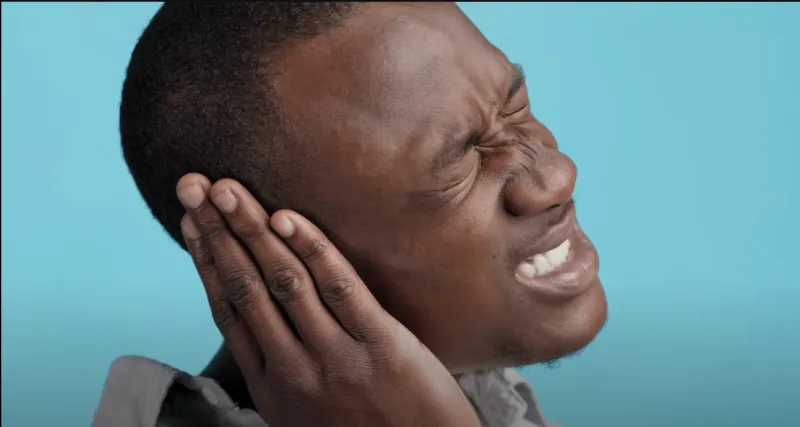 A cyclist experiencing dizziness or balance issues