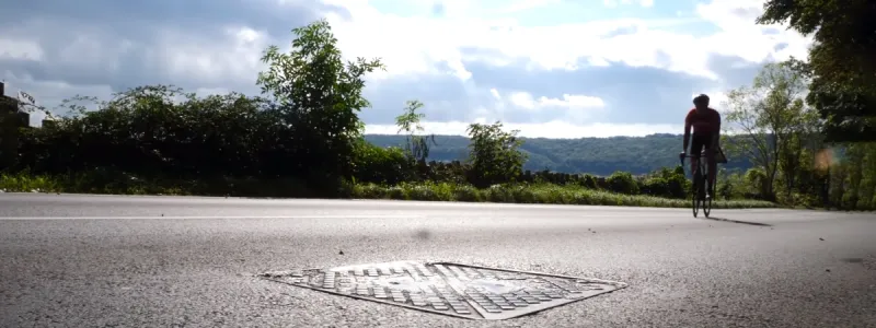 A person doing a bridge exercise to strengthen their core