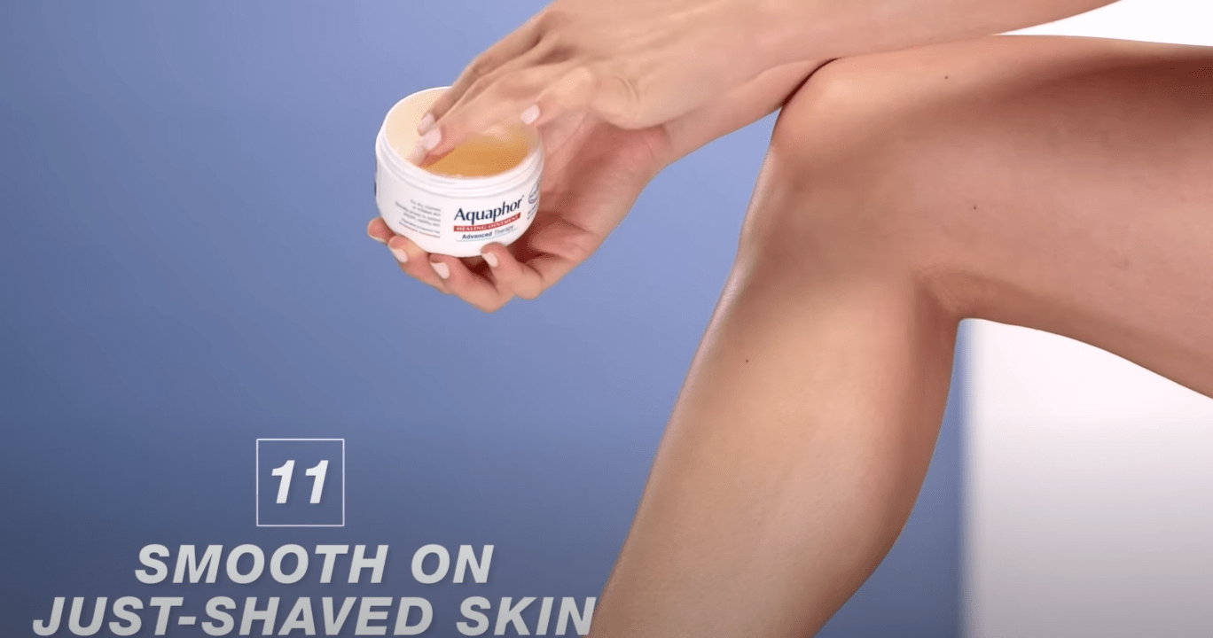 Aquaphor healing ointment for sunburn relief