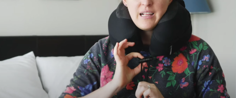 Best way to use a U-shaped neck pillow
