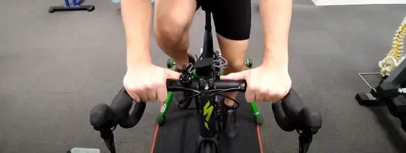 Bike fit for arthritic knee pain relief