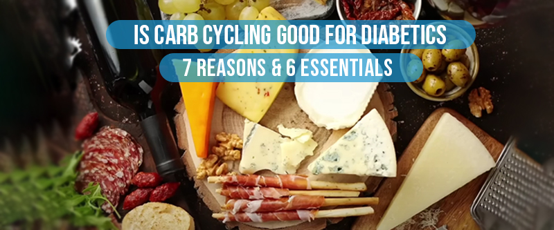Carb cycling meal plan for diabetes control