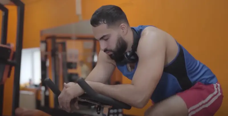 Diagram of fat metabolism during cardiovascular exercise