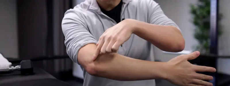 Getting a professional bike fit to prevent elbow pain