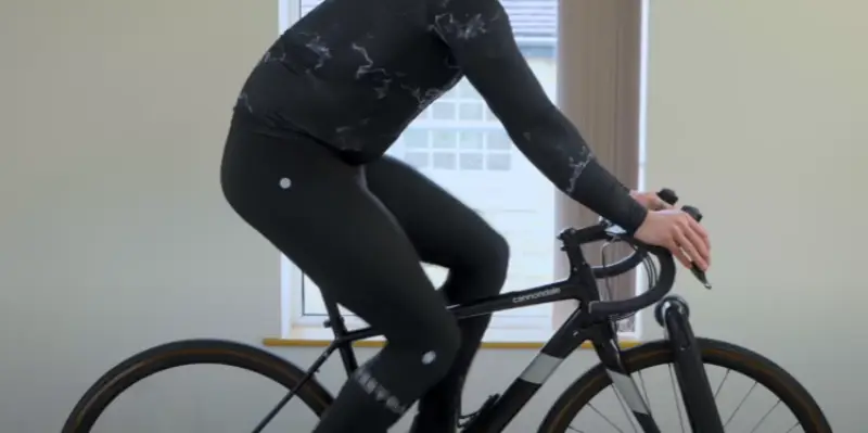 Post-ride exercises for cyclist neck relief