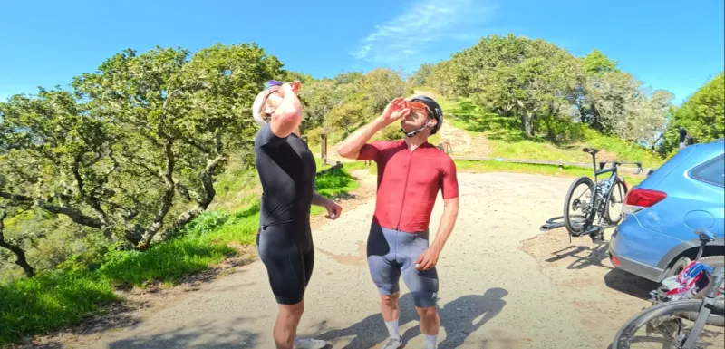 Properly fitting a helmet to prevent pressure points