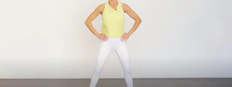 Woman doing a gentle quadriceps stretch for her knee