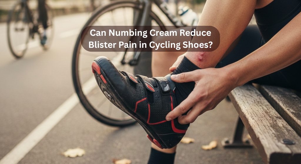 Cycling shoe blister pain friction