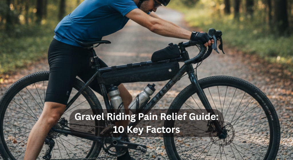Gravel riding pain relief tips for cyclists