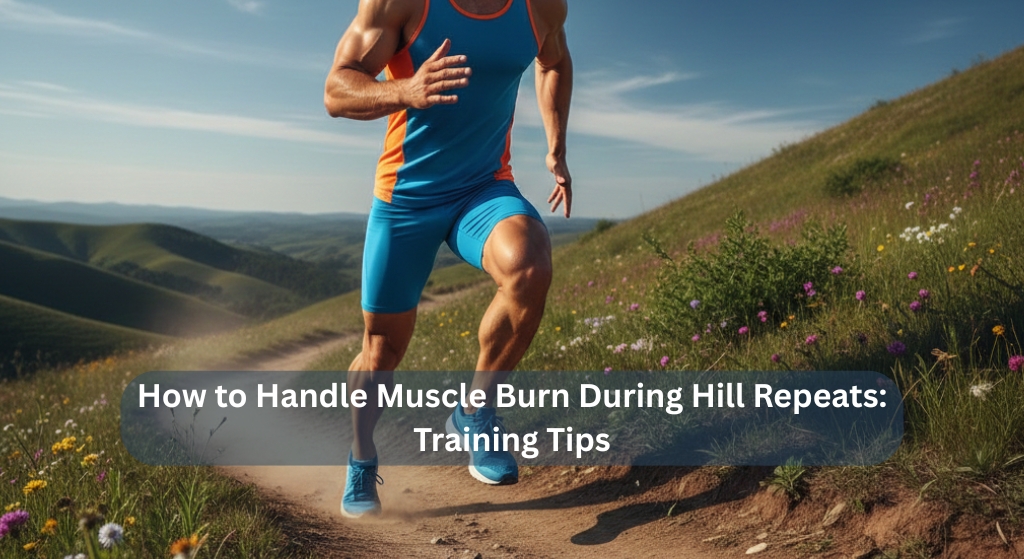 Hill repeat running technique to reduce muscle burn