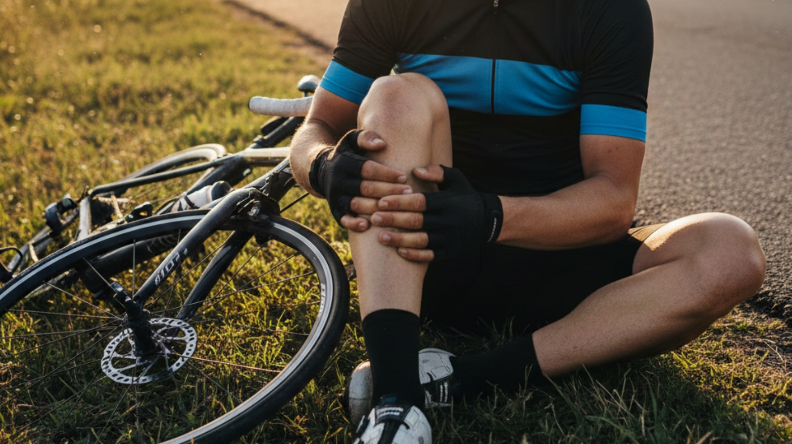 Knee pain from intense cycling training