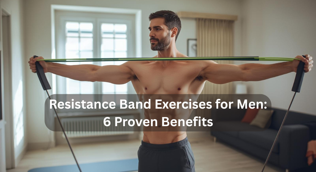 Resistance band exercises for men at home