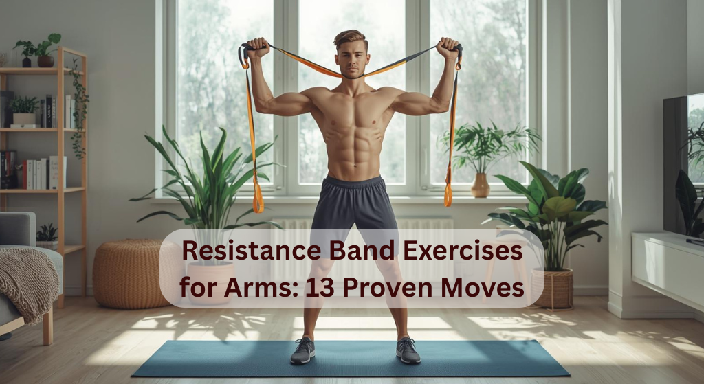 resistance band exercises for arms at home