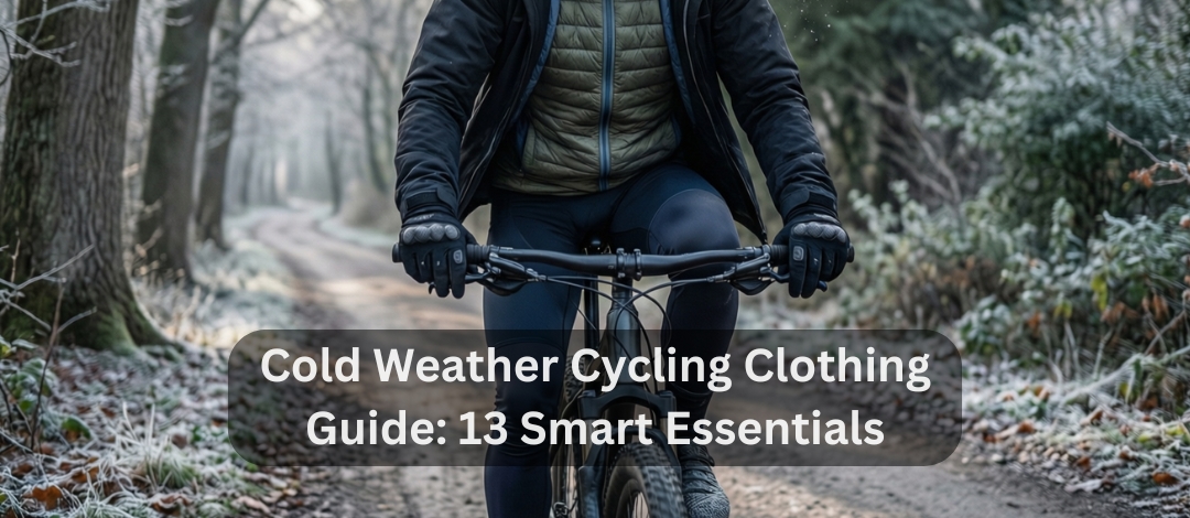 Cold weather cycling clothing layering system