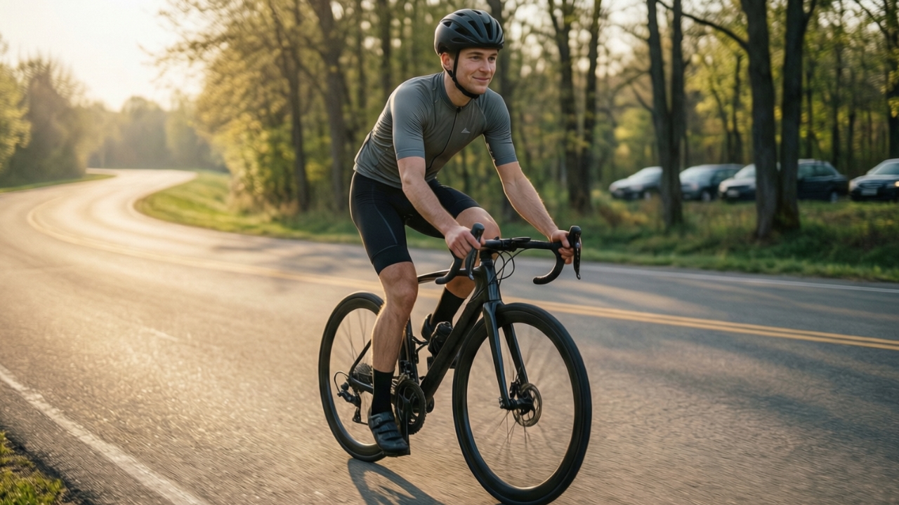 Easy spinning warm-up for cycling performance