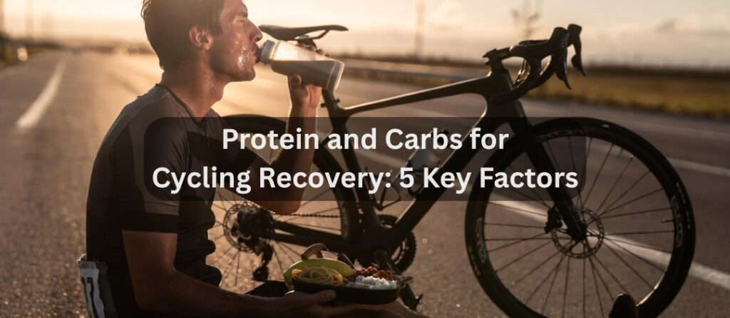 Protein and carbs for cycling recovery after long rides
