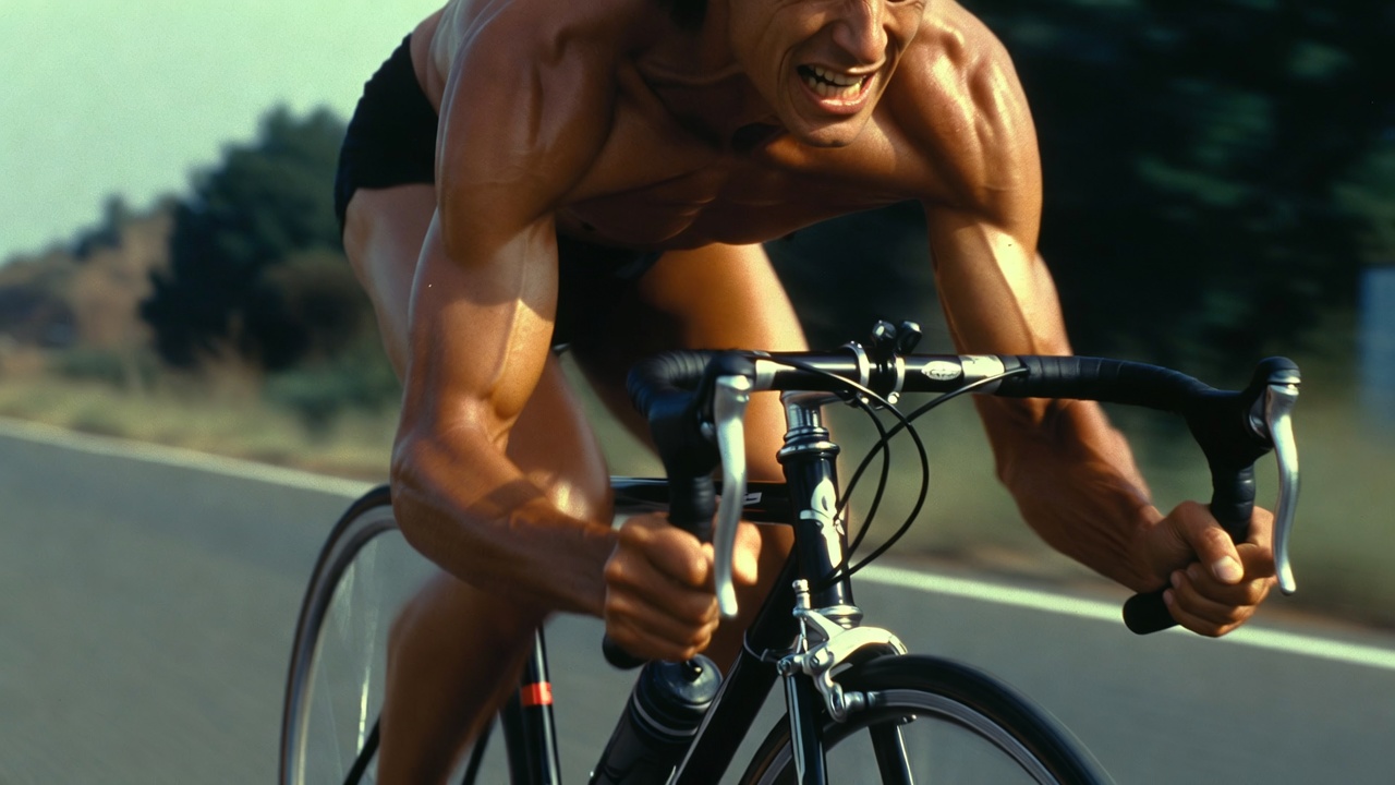 muscle tension reducing cycling power output