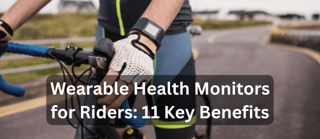 Wearable health monitor for cyclists