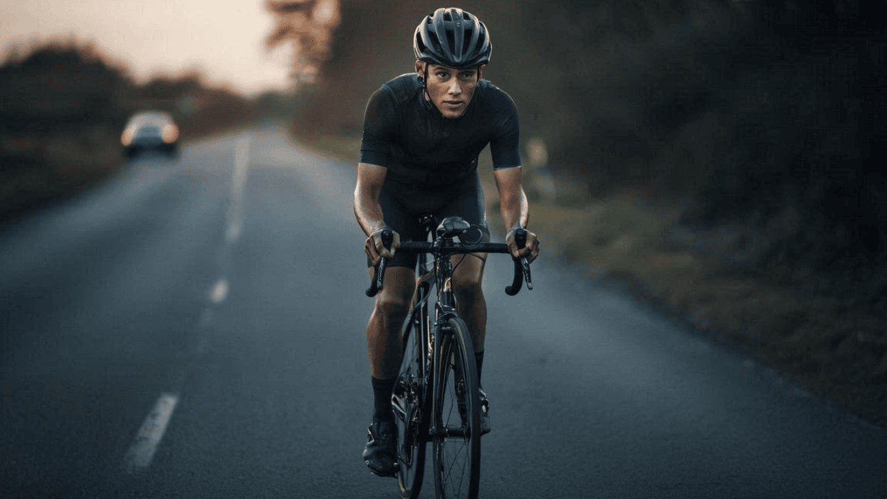 cyclist fatigue warning signs on road